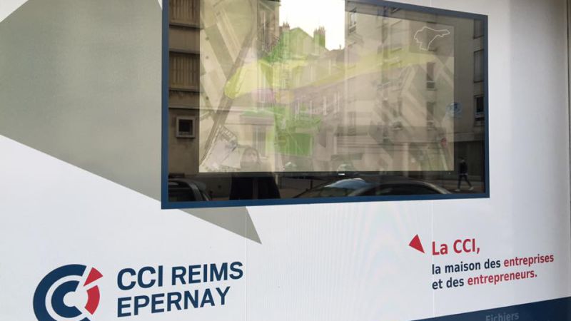 Affichage dynamique pour la CCI de Reims Epernay